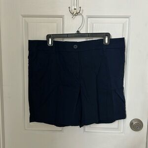 Blue semi formal shorts